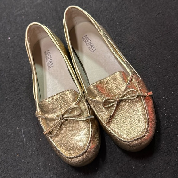 MICHAEL Michael Kors Shoes - NEW Michael Kors Gold Loafers NEW 8M
